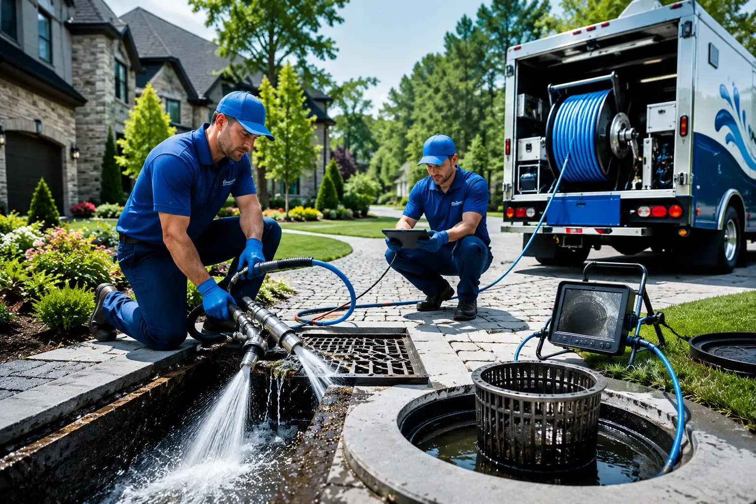 Local outdoor drain cleaning professionals in Elsa, TX