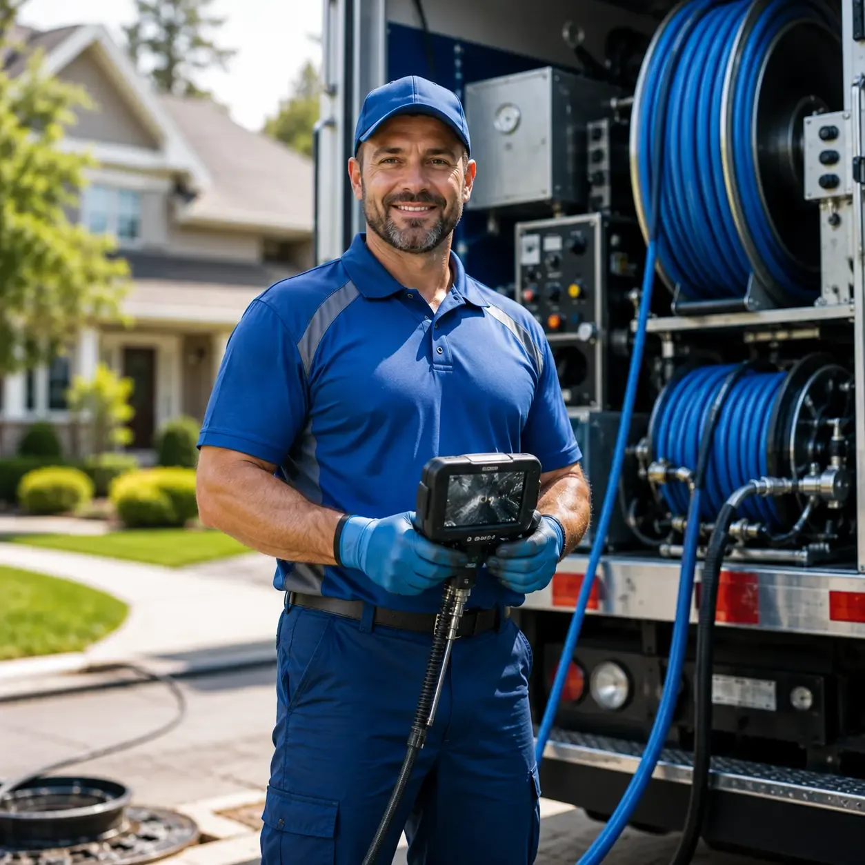Local outdoor drain cleaning specialists in Elsa, TX